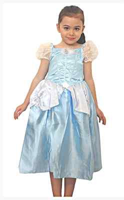 CARNEVALE DISNEY COSTUME VESTITO CENERENTOLA CINDERELLA CLASSIC 9/10 ANNI |  eBay