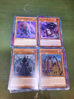 遊戯王　No.4055 アーティファクト　KOZMO 　デッキパーツ　大量セット 遊戯王 No.4055 アーティファクト KOZMO デッキパーツ 大量