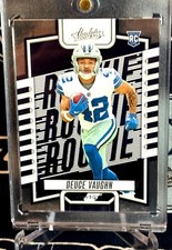 2023 Panini Absolute SILVER Dallas Cowboys DEUCE VAUGHN Rookie RC #145 Kansas St
