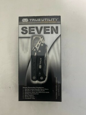 TRUE UTILITY SEVEN KNIFE 420HC NIB