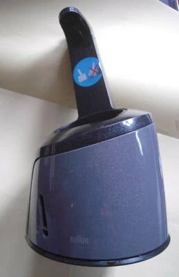 Socle chargeur-nettoyeur Braun pour Rasoir avec recharge neuve - Photo 1/2
