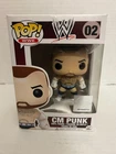 Funko Pop! Vinyl: WWE CM Punk #02 Vaulted Rare (Box Damage)