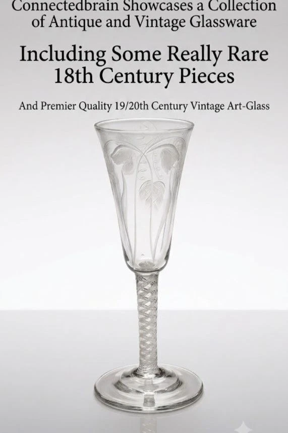 Antique Glass Collection Showcase and Sales