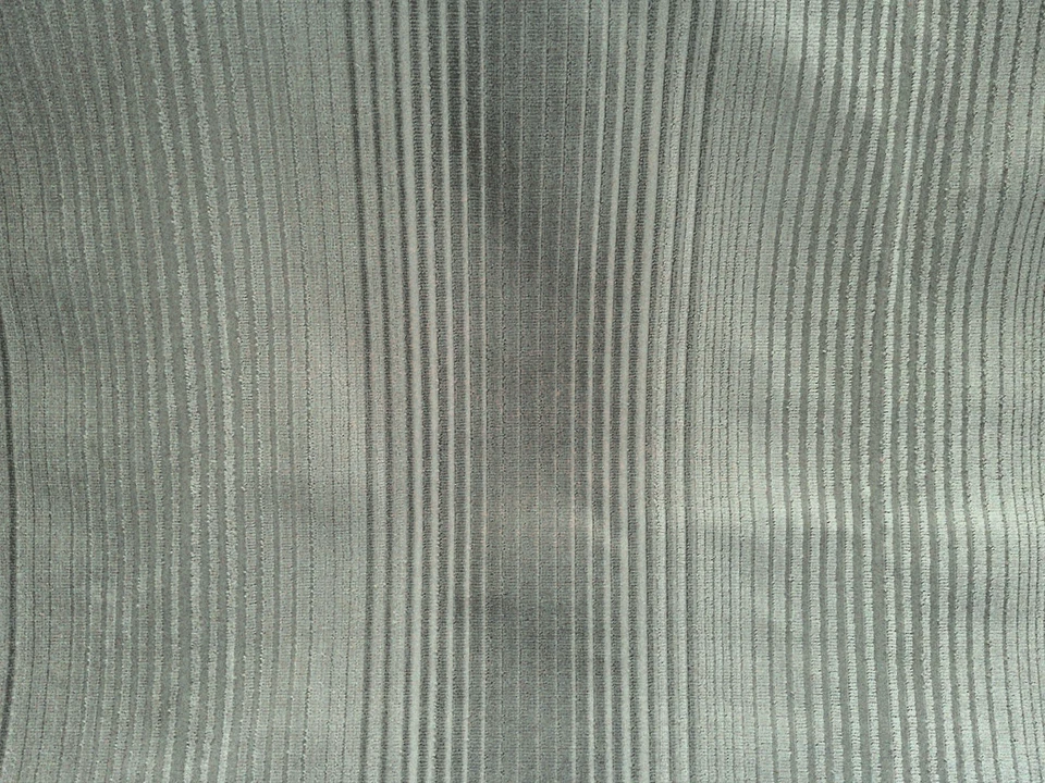 Anna French "Ombre Velvet" Grey 100% Cut Cotton Velvet Luxe 4.5 Yards So Soft - Image 2 of 4