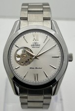 Imagen de Amazing Orient Open Heart Automatic Men's Working White Dial Wristwatch