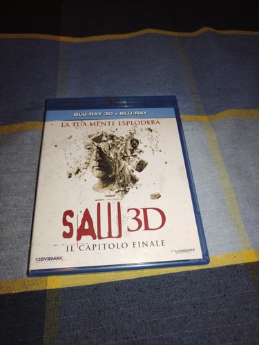 SAW 3D IL CAPITOLO FINALE BLU RAY 3D + 2D COMPLETO TESTED TOBIN BELL HORROR 2010 - Foto 1 di 8