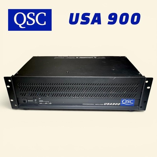 QSC USA 900 Professional Commercial Power Amplifier Used 14.5kg