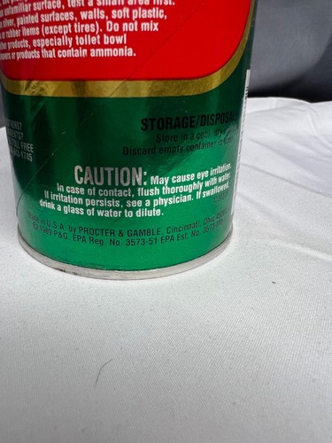 New Vintage 1989 Procter Gamble Comet Cleanser Full Unopened Display Prop - Picture 9 of 12