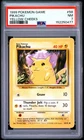 1999 POKEMON BASE SET UNLIMITED YELLOW CHEEKS #58 PIKACHU PSA 7