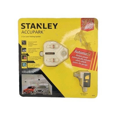 NEW Stanley Accupark Garage Parking 2 Car Laser Parking System 