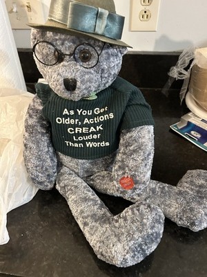 Animated Gag Bear As You Get Older Actions Creak Works Funny Gift