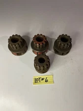 Lot of FOUR (4) RIDGID 1" & 3/4" Die-Head Pipe Threaders (USED) 111-R? 2.467"