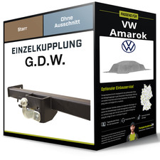 Starre Anhängerkupplung für VW Amarok 09.2022-jetzt Typ T1A/T1B G.D.W. NEU