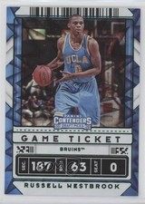 2020 Contenders Draft Picks Game Ticket Green Explosion Russell Westbrook #3 gp1