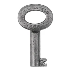 EAGLE LOCK Co. STEAMER TRUNK Key - Code 178 - Antique Key Vintage Key - ref.k125