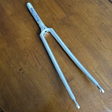 Forcella stradale vintage specializzata trazione diretta 1" 700c 165mm sterzo filettato argento