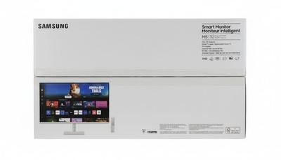 Samsung  M5 (32 inch) FHD Smart Monitor  & TV- White