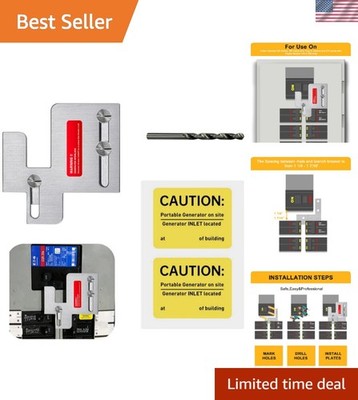 Durable Stainless Steel Interlock Kit for Eaton Cutler Hammer 150/200 AMP Panels