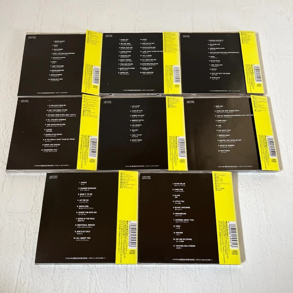 The Rolling Stones COLLECTOR'S EDITION CD 8-title Complete Set Special Edition Foto 2 de 4