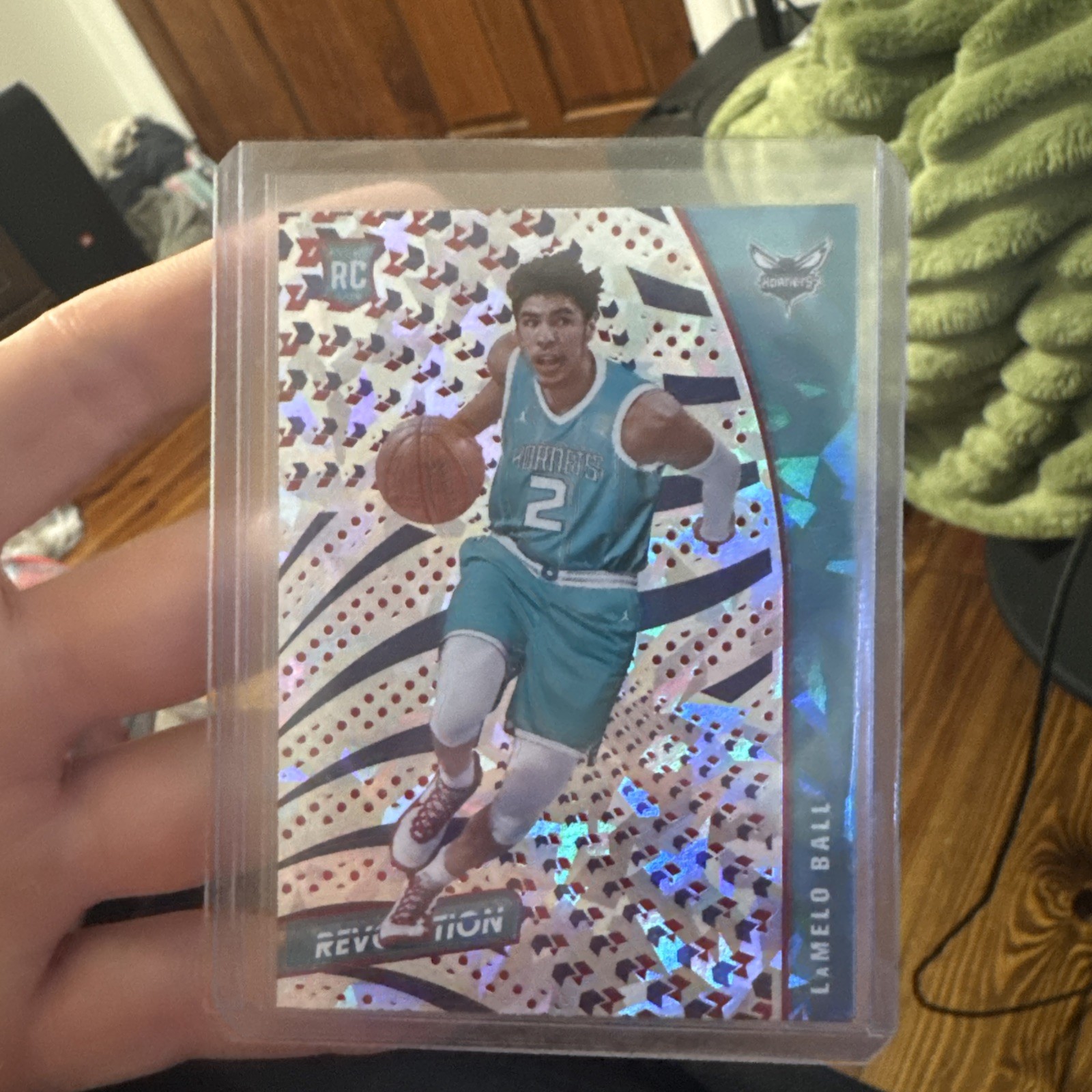 2020-21 Panini Revolution Lamelo Ball #140 ASTRO Rookie Card Charlotte Hornets