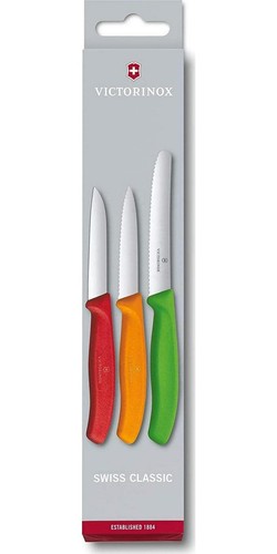 Victorinox Swiss Classic Multicolored 3-Piece Paring Knife Set - Picture 9 of 12