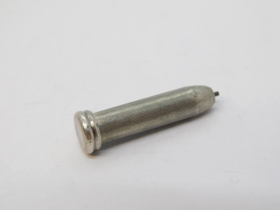 Lápiz propulsor miniatura de plata de ley antiguo c1930 Art Deco Foto 3 de 3
