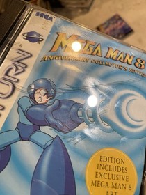 Mega Man 8: Anniversary Collector's Edition (Sega Saturn) TESTED PLEASE READ