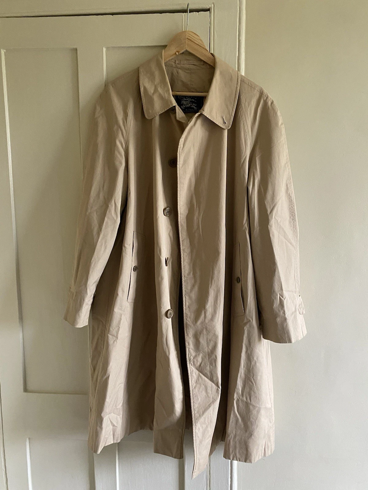 Burberry trench uomo vintage Mac taglia small 36 38"