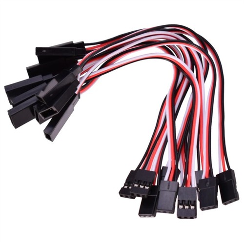 2X(-Verlängerungskabel für RC Futaba JR, Stecker und Buchse Q1D9)7643 - Bild 3 von 6
