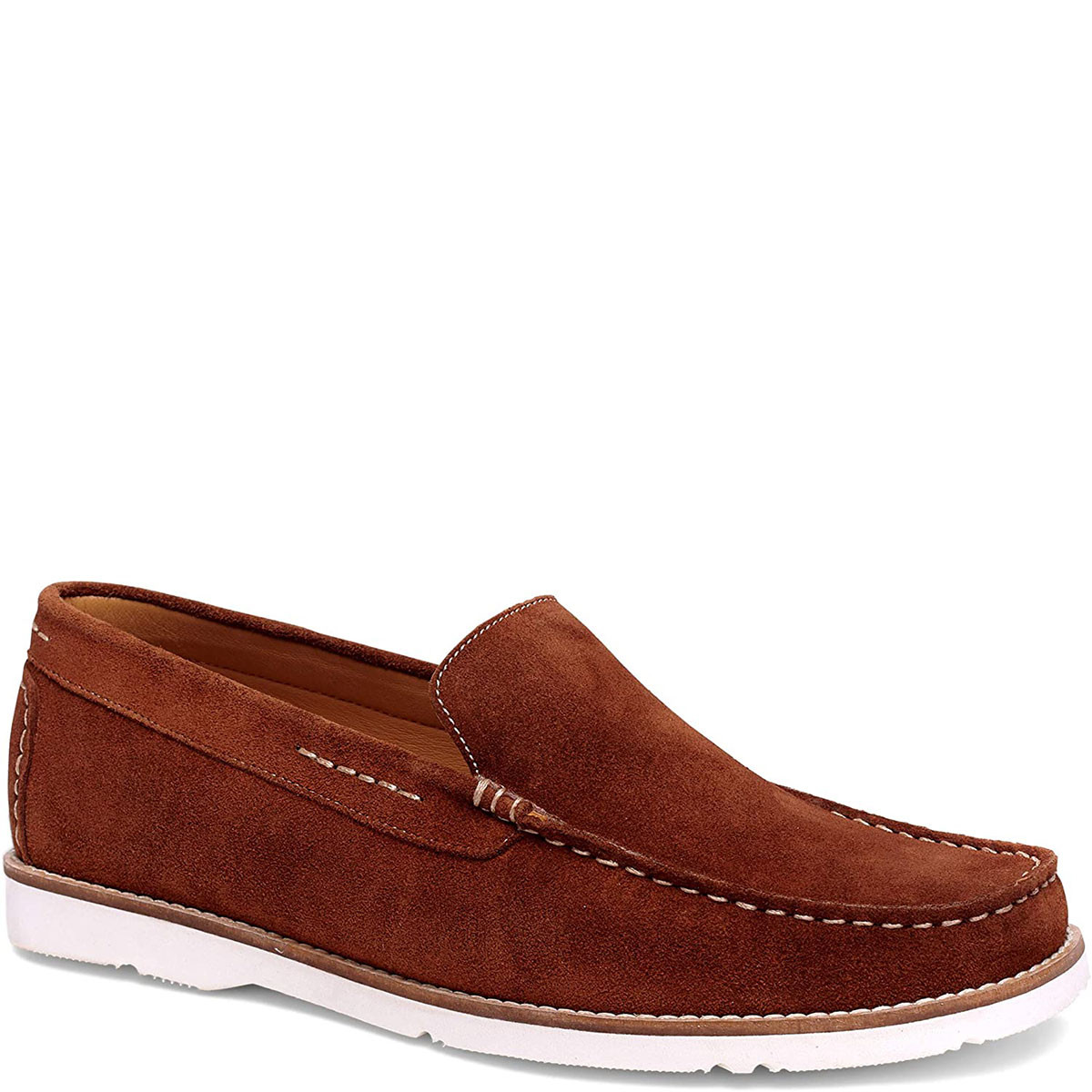 Carlos by Carlos Santana Salvador Suede Leather Brown Loafer 