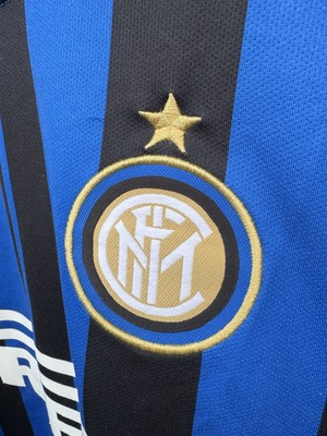Nike INTER MILAN home 2017 soccer jersey L Nerazzurri calcio