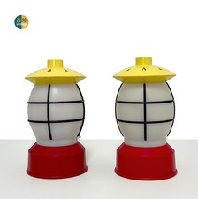 Pair of IKEA Vintage Desk Lamps Mammut 1999 Kjelstrup and Østgaard Bedside Table