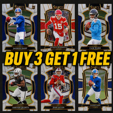 2025 Panini Select Football BASE SINGLES #1-200 You Pick & Complete Your Set