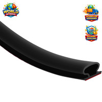 Dichtungsband Selbstklebend 10Mm X 6Mm 10M Schwarz FüR TüRen Fenster Schalldicht