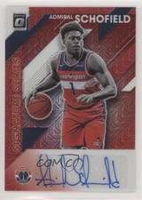 2019-20 Donruss Optic Signature Series Choice Prizm Admiral Schofield Auto 0gg