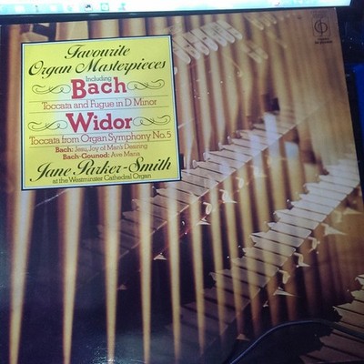 Jane Parker-Smith - Favourite Organ Masterpieces - Used Vinyl Record - J1177z