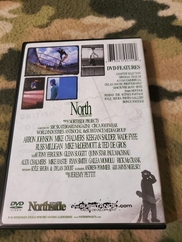 JEREMY PETTIT/NORTHSIDE PROJECTS - NORTH Skateboards/Skateboarding DVD/RARE  - Image 2 of 3