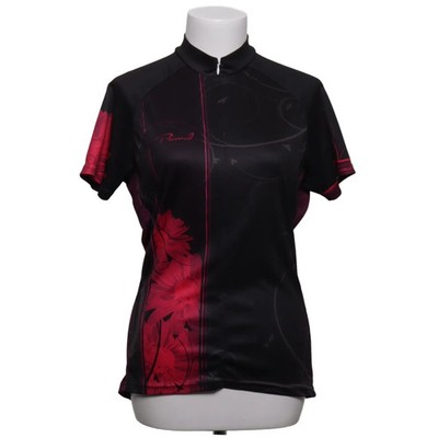 Primal, Fahrradtrikot, Größe: L, Schwarz/Mehrfarbig, Polyester, Blumen #3nO