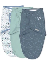 SwaddleMe by Ingenuity Original Swaddle with Easy-Change,3-6M 3 Pack