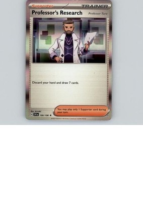 Professor's Research (Professor Turo) 190/198 Scarlet & Violet Pokemon Holo NM
