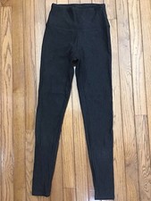 NWOT Orvis Ladies Midweight High Rise Legging Dark Gray Skinny T9-18