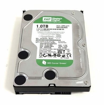 Western Digital Caviar Green WD10EADS 1TB SATA 3.5 Zoll Festplatte