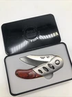Vtg Brigg & Adams Knife Folding Pocket High Quality Stainless Steel Blade in Box