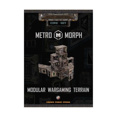 Crowd Forge Terrain Sci-Fi Industrial - Core Set VG+/NM
