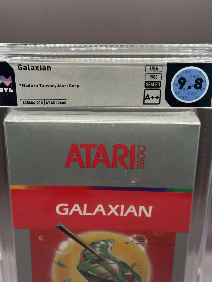 Atari 2600 - Galaxian 9.8 A++ - Sealed - Graded - New - Wata - Image 2 of 4