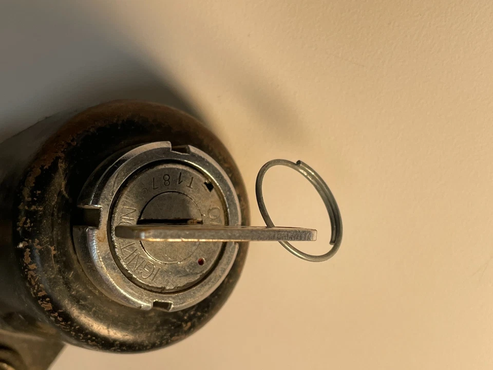 1975 Honda XL250 XL 250 Motosport OEM Key and Switch HM 329 72-75 - Image 2 of 4