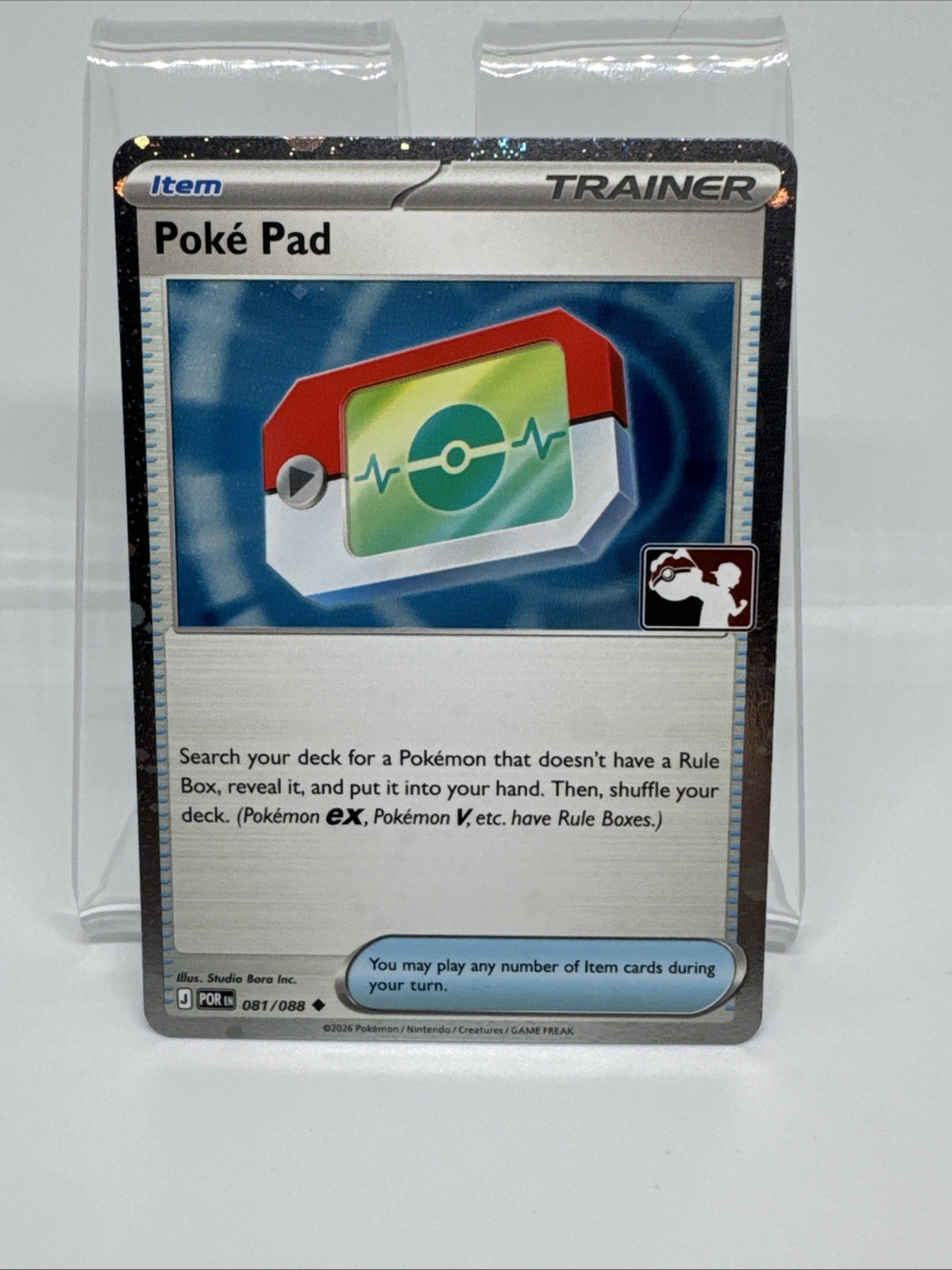 Poke Pad 081/088 Pokemon Play StampPrize Pack Holo