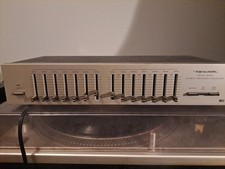 Realistic 31-1989 Seven Band Stereo Frequency Equalizer Tested Works Vintage