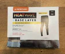 NIB Seirus Heatwave Men's Dual Stage Base Layer Bottoms Small Moisture Wicking 