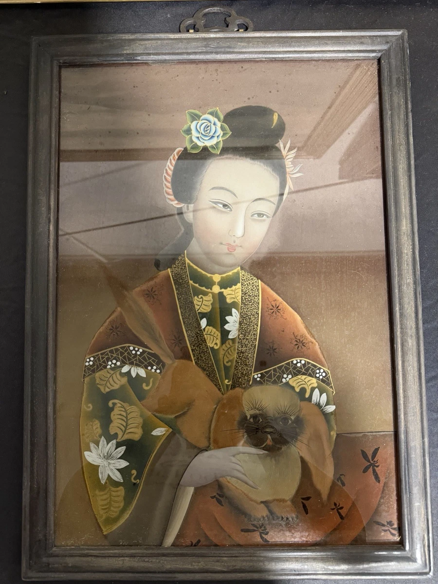Antique Chinese Frame In Antique Chinese Paintings & Scrolls for